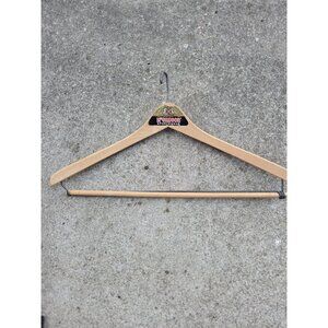 Vintage Wooden Advertising Clothes Hanger McGregor Sportswear‎